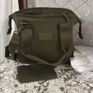 Dagne Dover Olive Green Compact Tote